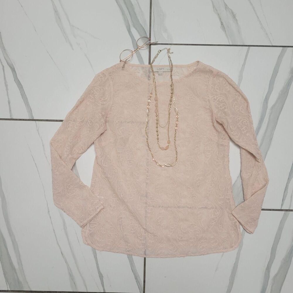Loft Women's Pink Shirt